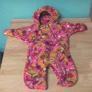 Patagonia Baby 3 Month Fleece Bunting, Excellent Used Condition